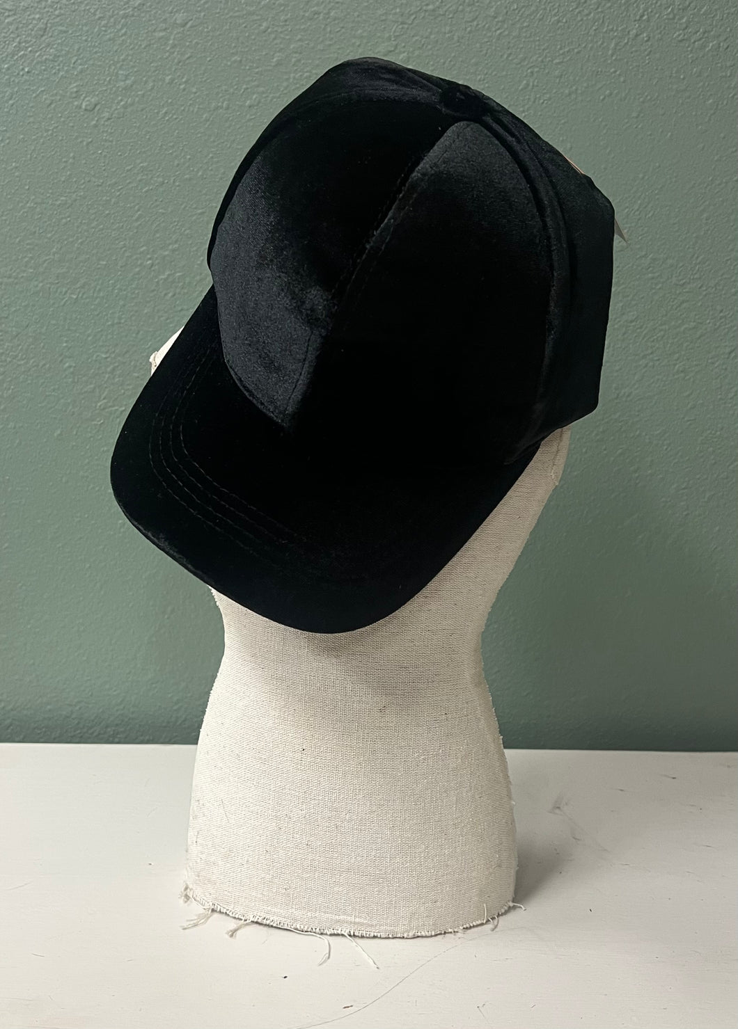 Black Velvet Ball Cap